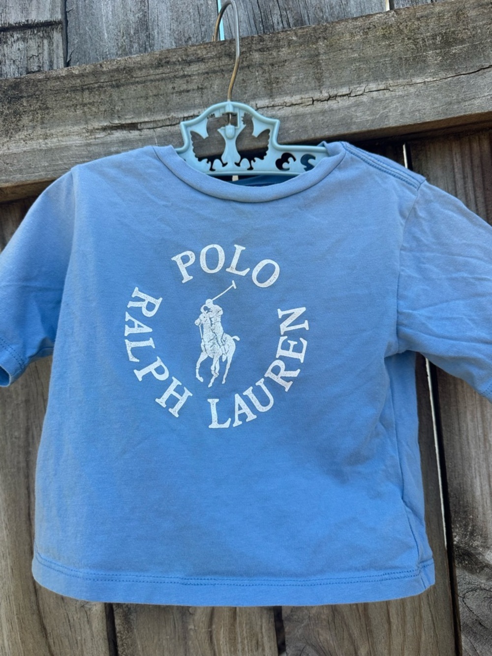 Polo Ralph Lauren cotton light blue T-shirt